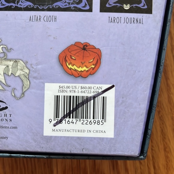 The Nightmare Before Christmas Tarot Deck and Guidebook Gift NWT - Picture 5 of 14